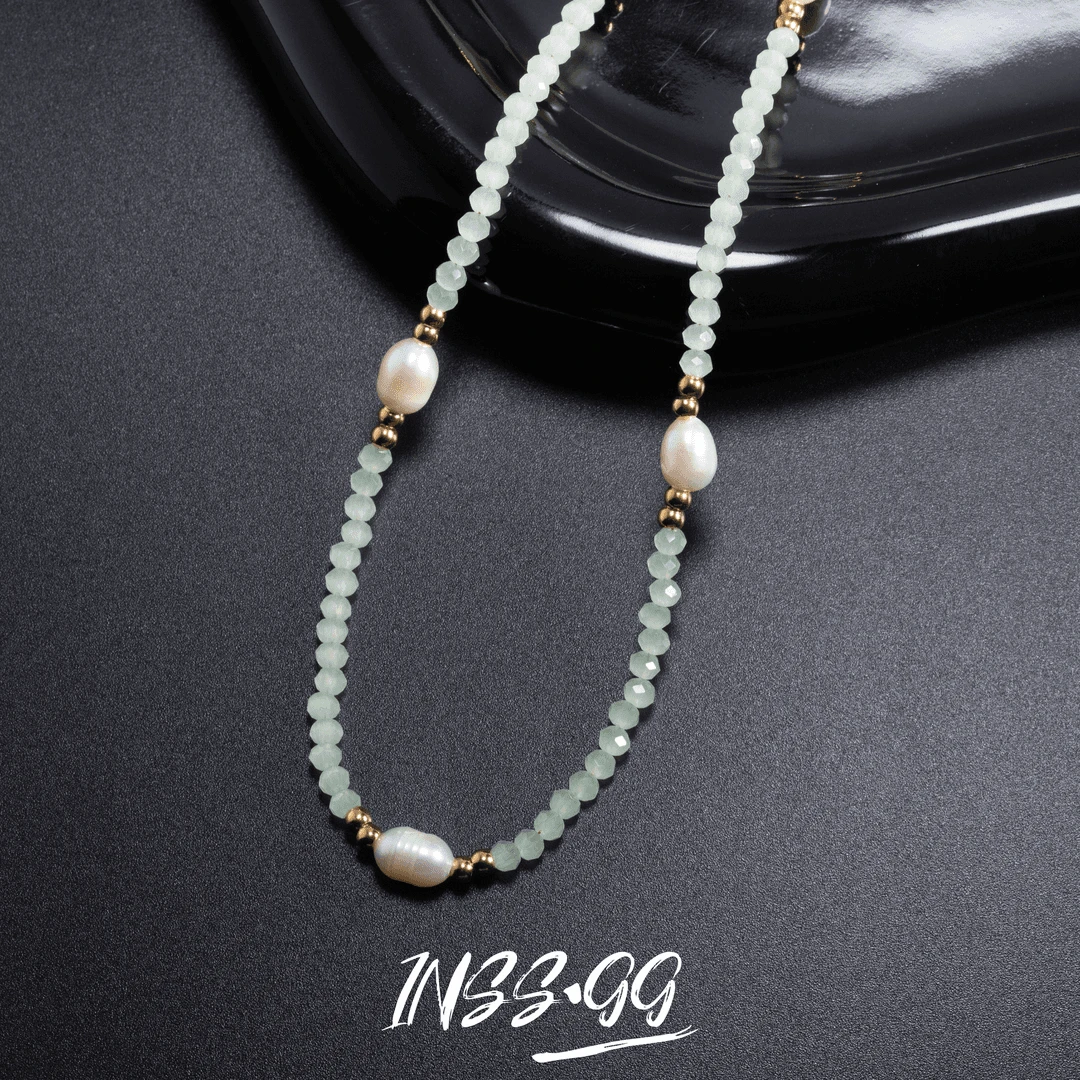 钛钢仿水晶项链 【INSS · GG】轻奢时尚百搭高级感简约项链X609