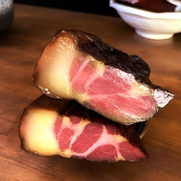 【直播现称】湖南农家柴火烟熏腊肉熏肉老腊肉湘西腊肉土特产腊腿肉