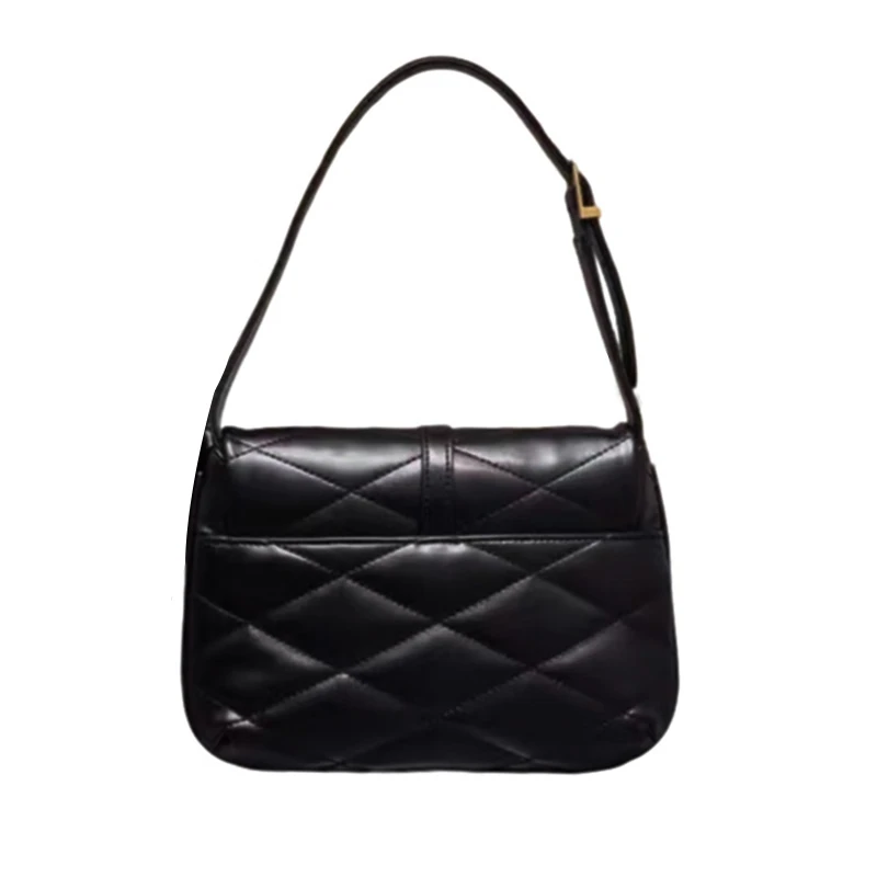 2024年新款轻奢潮流百搭单肩斜挎包  HH-006黑色