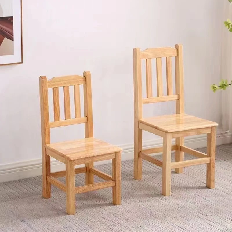 凳子家用儿童小板凳实木靠背大人结实木质创意木头椅子羊驼坐凳