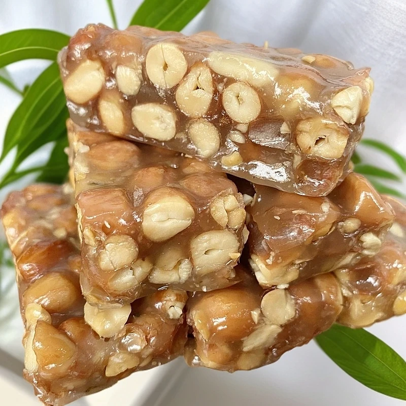 大长陇糖果南糖鸭脖糖花生潮汕特产普宁汕头休闲美食夹心软贡糖