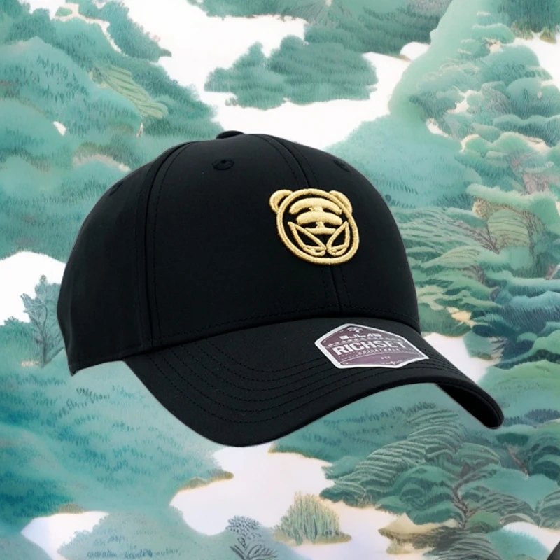 轻薄防晒热销匪虎FIT系列轻薄透气款时尚运动刺绣硬顶棒球帽户外