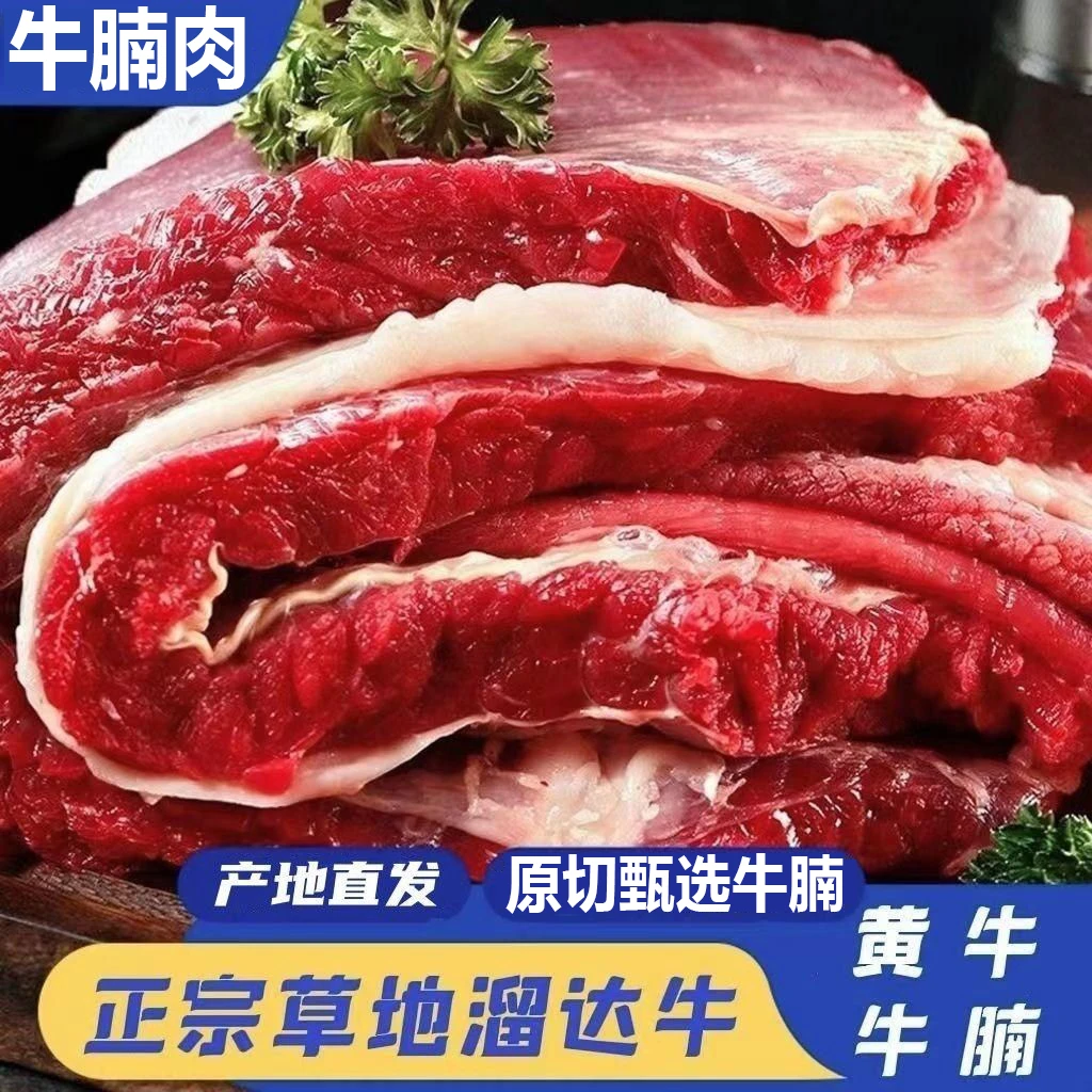 牛腩肉新鲜牛肉正宗黄牛肉生鲜原切不拼接