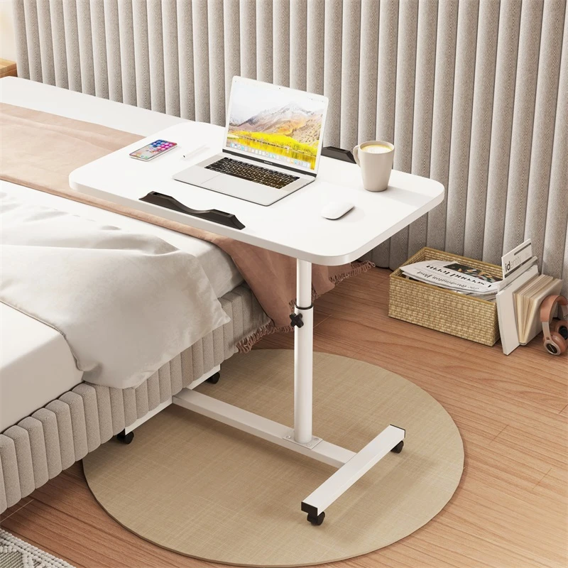 床边桌可旋转床边桌可移动可调节升降桌折叠电脑桌沙发边桌子家用