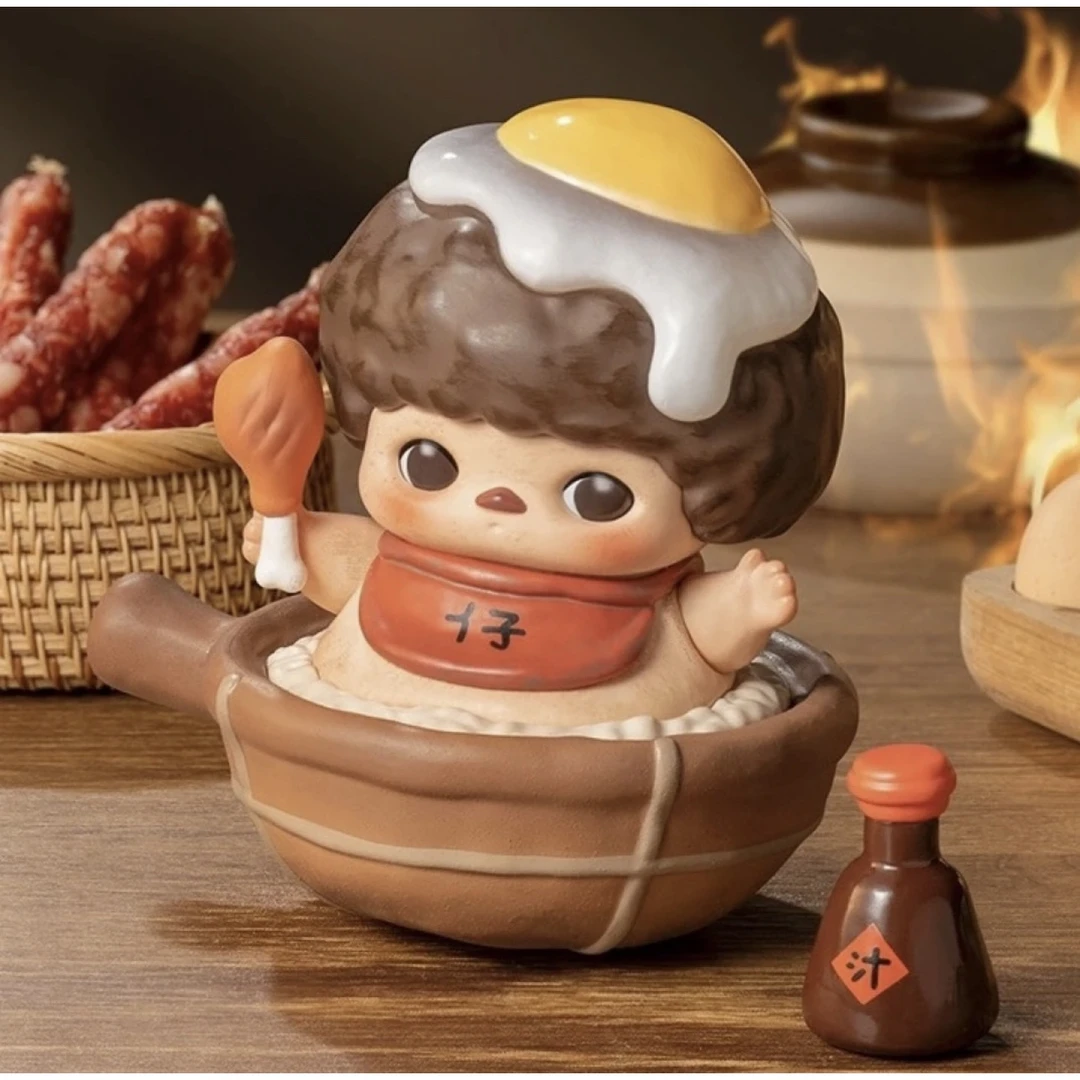 （小趴蛋-拆盒）精灵美食系列潮玩盲盒手办
