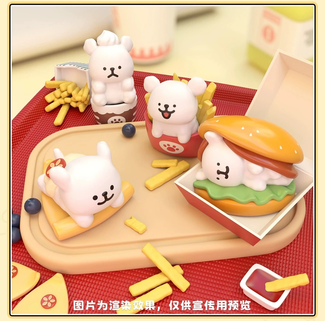 （拆盒）Suplay线条小狗下午茶系列漫画