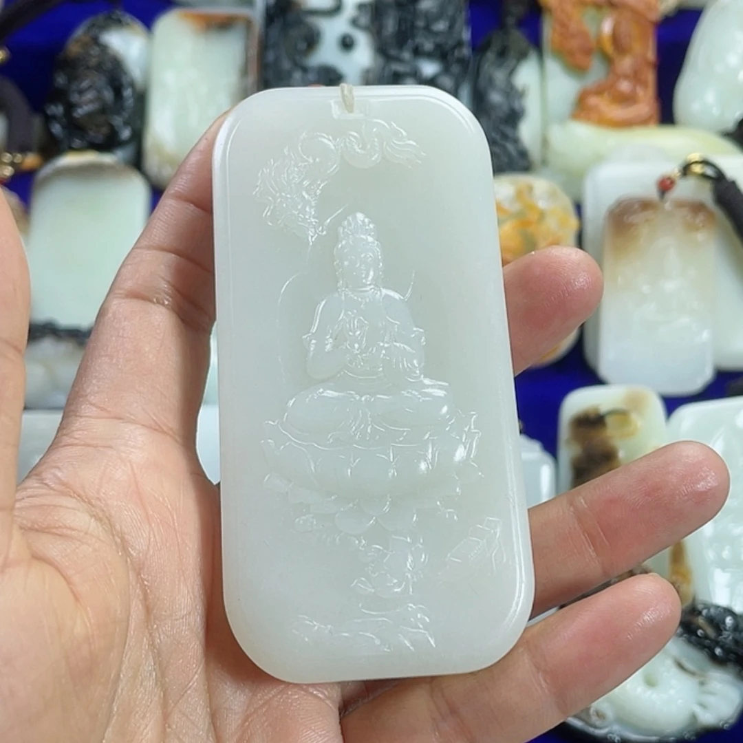 【闪购商品】和田玉颈饰未镶嵌百****雅