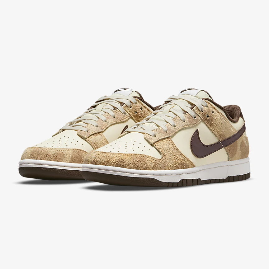 Nike Dunk Low Retro PRM 低帮 板鞋 男女同款 米白棕DH7913-200