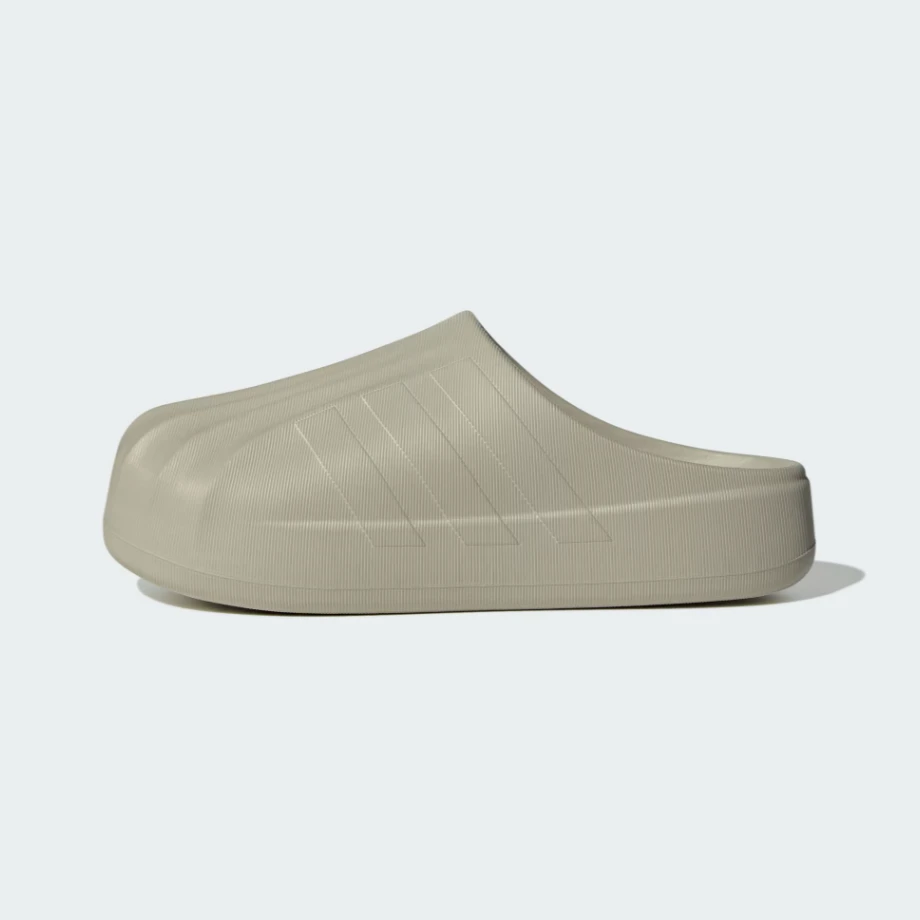 adidas originals ST MULE 防磨防滑 包头拖鞋 灰绿 IE0757