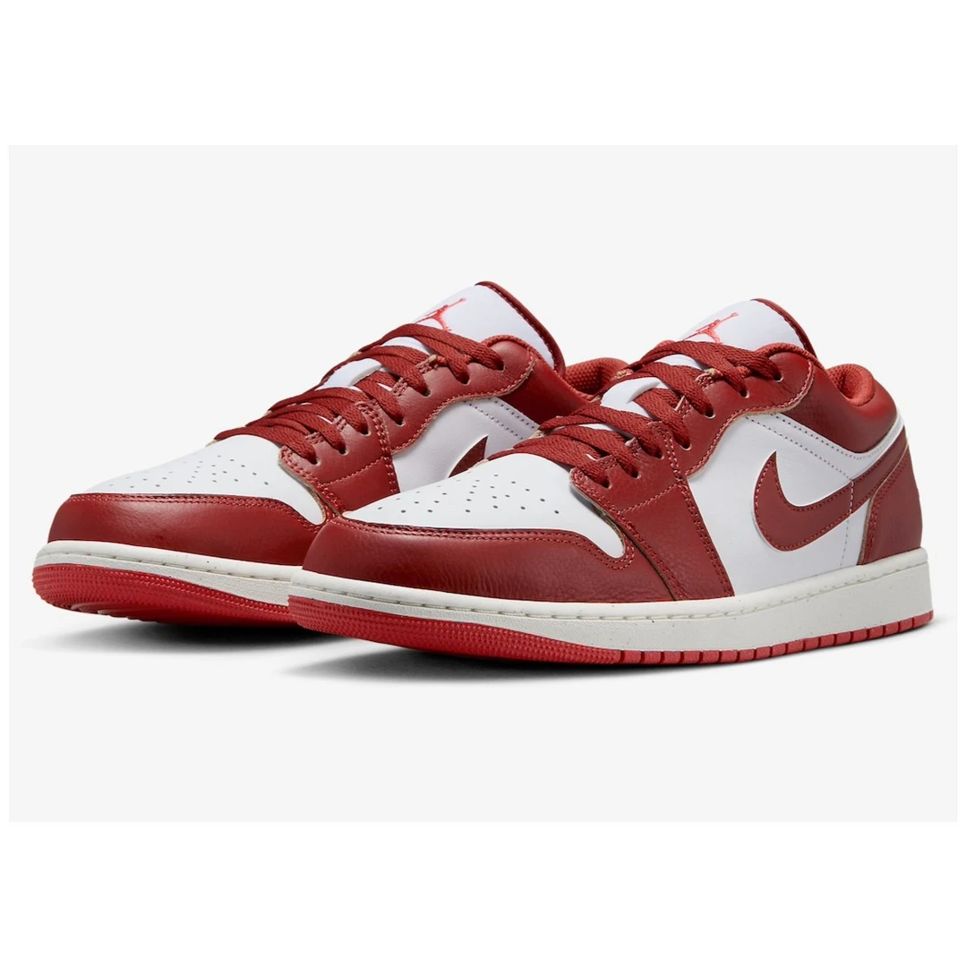 Nike Air Jordan 1Low低帮时尚休闲潮流篮球鞋男款红白FJ3459-160