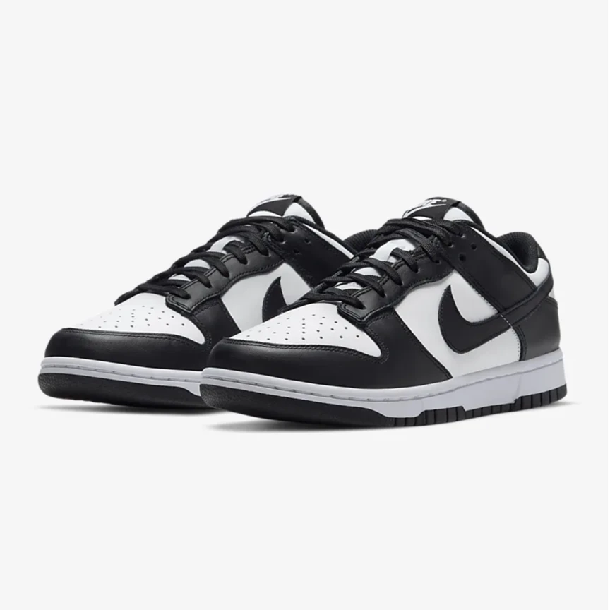 Nike Dunk Low 熊猫经典百搭防滑耐磨低帮板鞋女款黑白DD1503-101