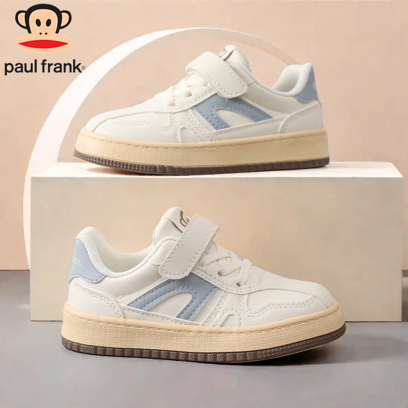 大嘴猴童鞋男童鞋子2024春秋跑步畅销魔术贴3-6-12岁儿童运动鞋女