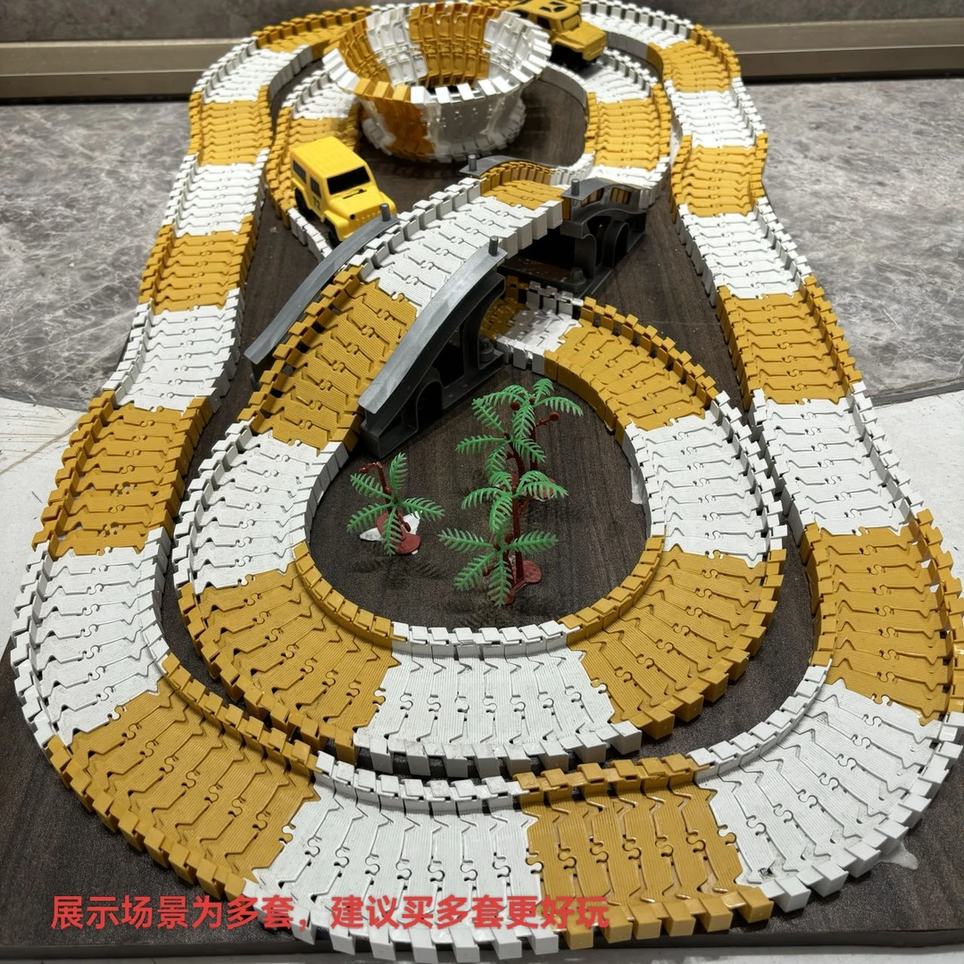 BB135件套百变轨道车【场景为多套,买多套更好玩】