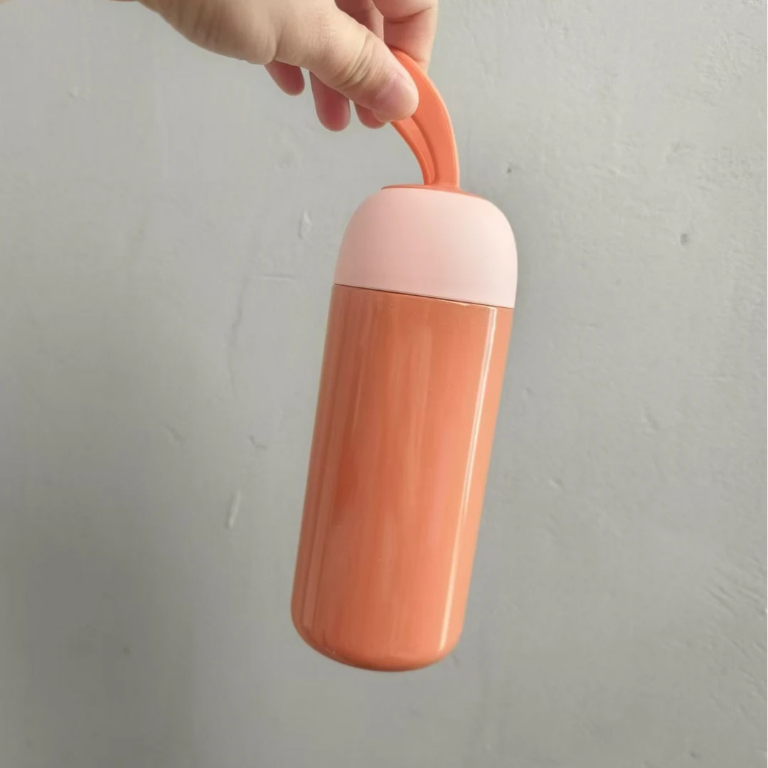 350ML暖茶提手保温杯 有茶隔 茶水分离 可爱杯送礼佳品