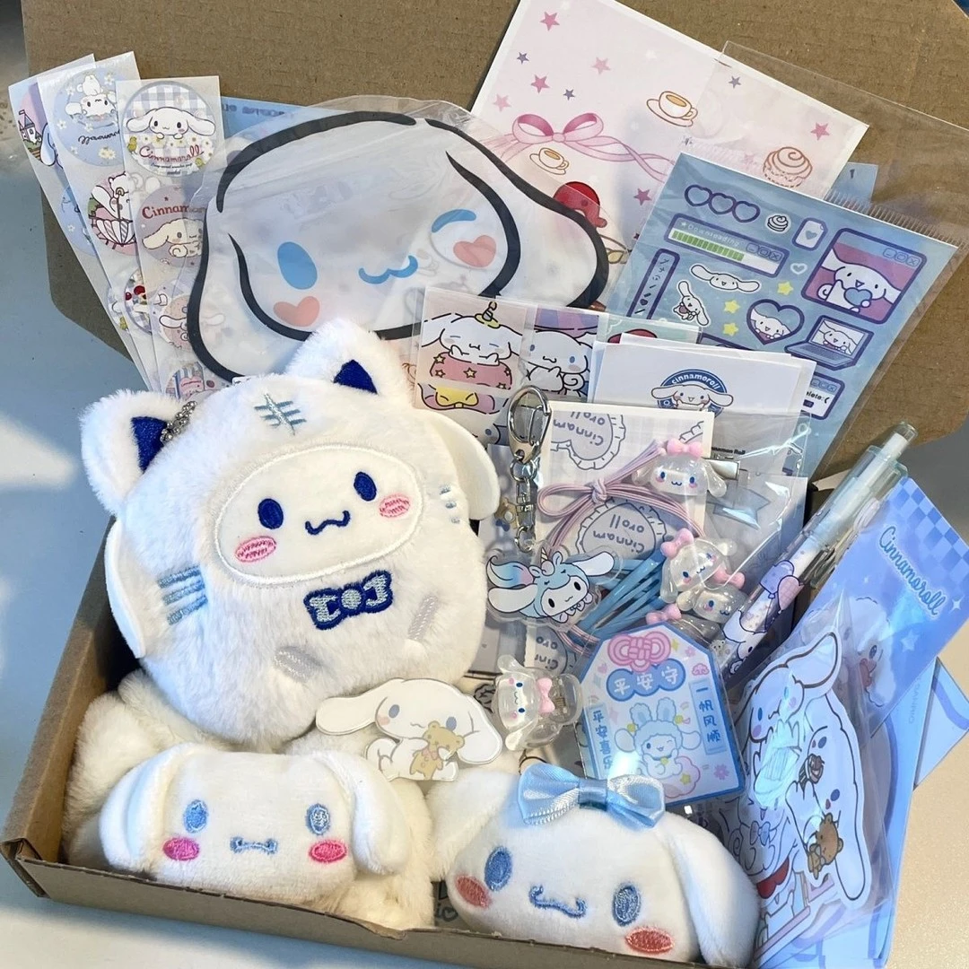 三丽鸥玉桂狗随心配库洛米礼盒小丑鱼公仔玩偶毛绒玩具挂件送女生