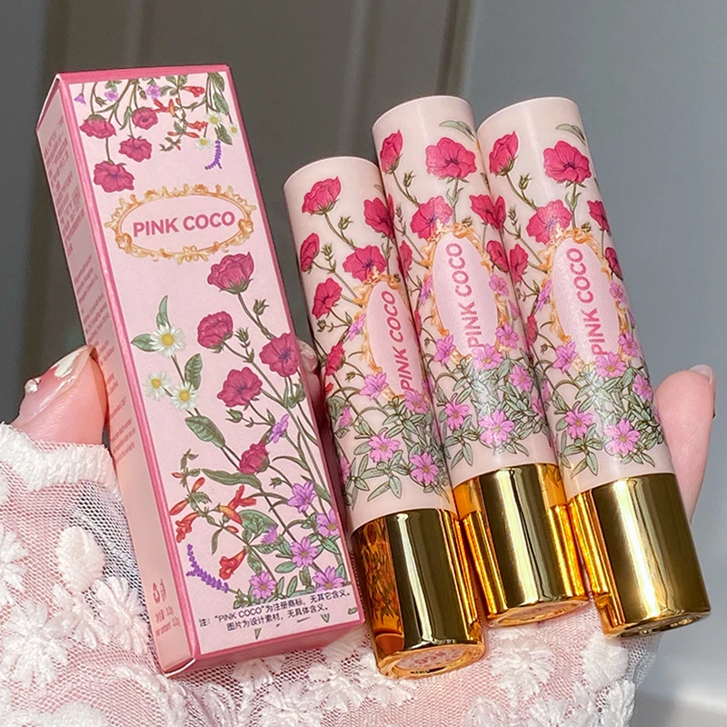 PINKCOCO绚丽绮梦丝绒口红雾面哑光低饱和显白学生平价