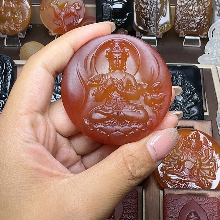 玛瑙/玉髓颈饰未镶嵌宁**远