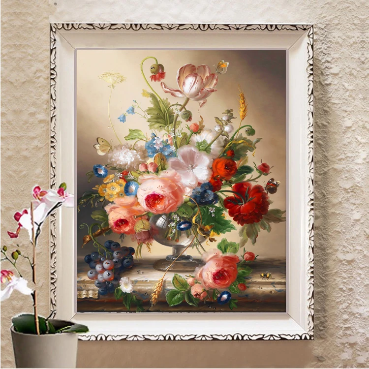 蒙娜丽莎十字绣2023新款线绣客厅小幅卧室餐厅酒杯自己绣手工小件