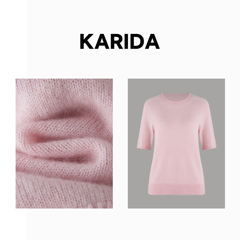 【karida】山羊绒针织衫R338084四色可选