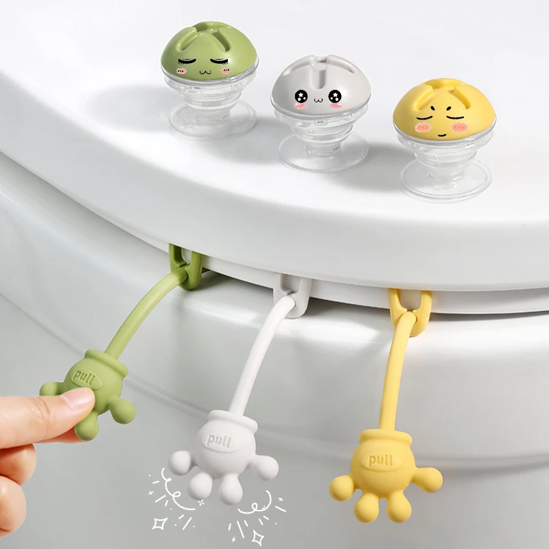 马桶提盖器创意香薰马桶圈专用防脏提手卫生间厕所坐便器揭盖神器