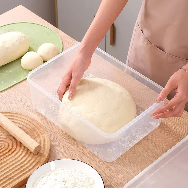 面团发酵盒面包吐司醒发盒抗菌密封盒食品级冷冻盒冰箱保鲜盒烘焙