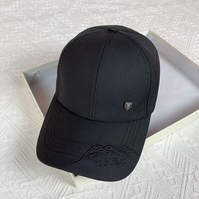 帽子男春秋新款简约中老年遮阳帽防晒棒球帽户外休闲百搭男士帽子