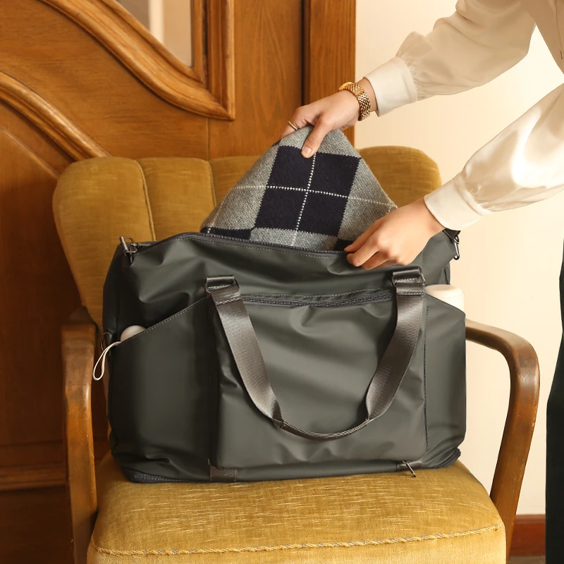 迪高战狼韩版出差旅行包男女短途出差包单肩运动包待产包健身轻便