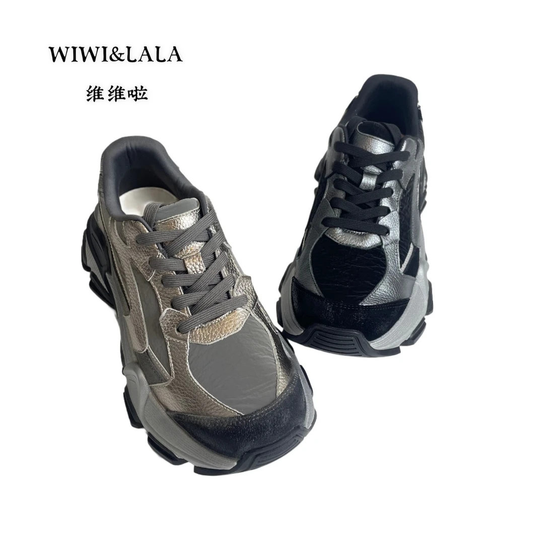 【维维啦】褶皱运动老爹鞋5166-2绒里》