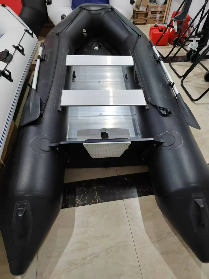 【4.2米】冲锋舟特价铝合金皮划艇加厚耐磨钓鱼船路亚折叠户外用品