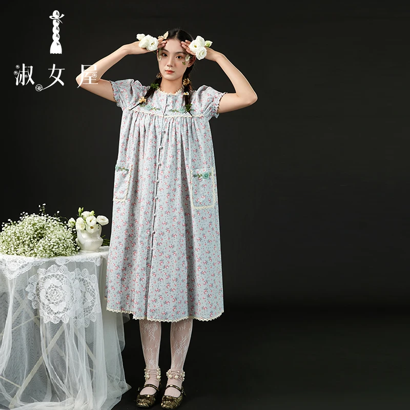 淑女屋官方旗舰店英格兰连衣裙