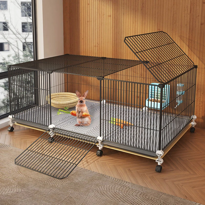 一体塑料专用饲养大号家用兔饲养加密塑料饲养豚鼠荷兰猪宠物饲养