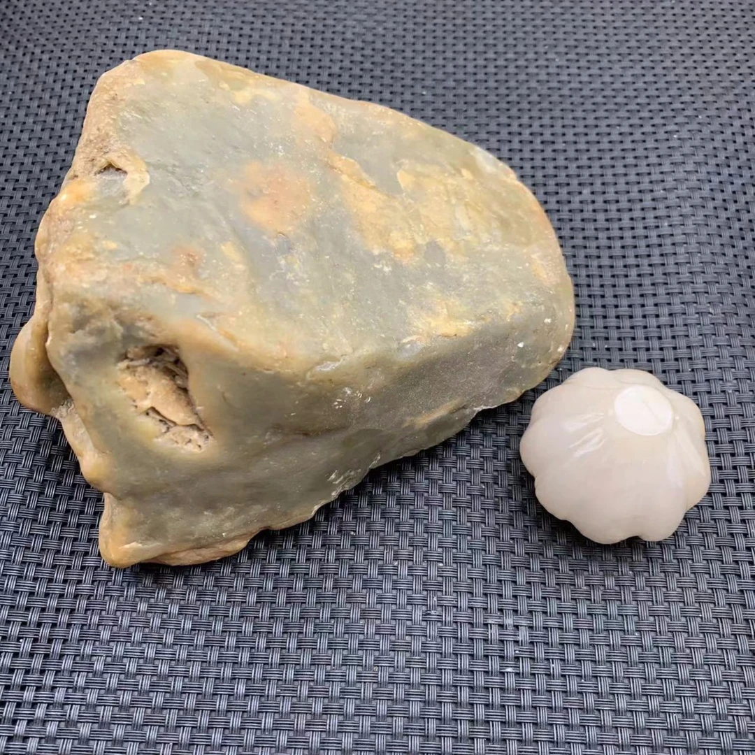 新疆石头记《大蒜》五彩石泥石原石盆景石（以直播间截图为准）