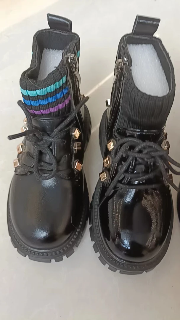 女童秋冬时尚小短靴