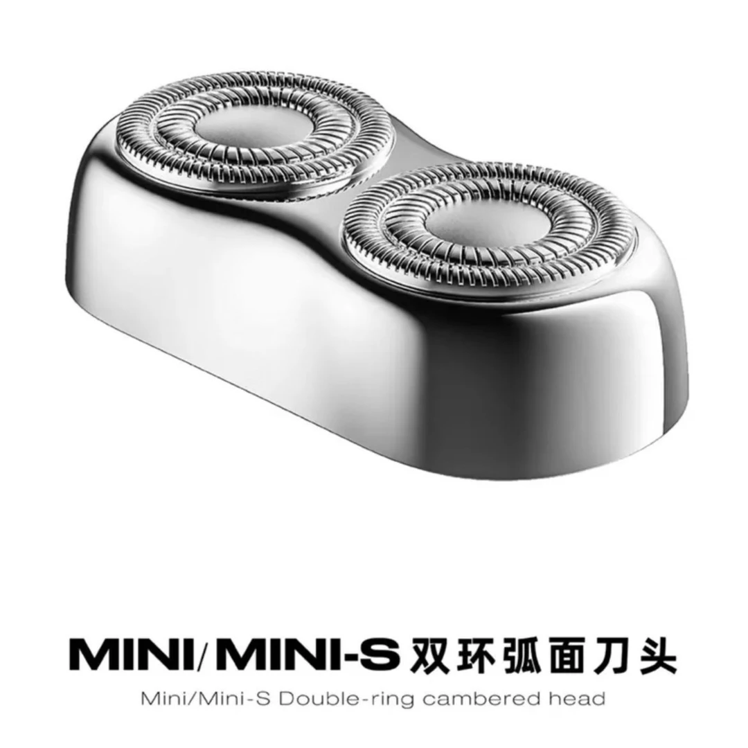 无品牌有色剃须刀mini刀头原装刀网配件刀头可冲洗刮胡子通用