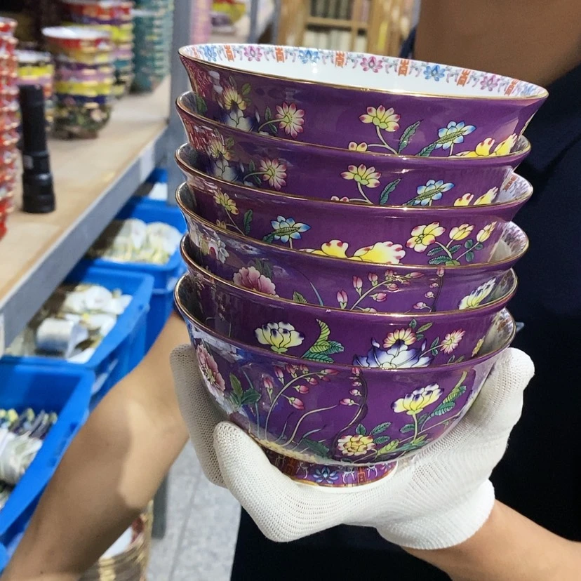 【闪购商品】瓷片5英寸6紫。。。。。。