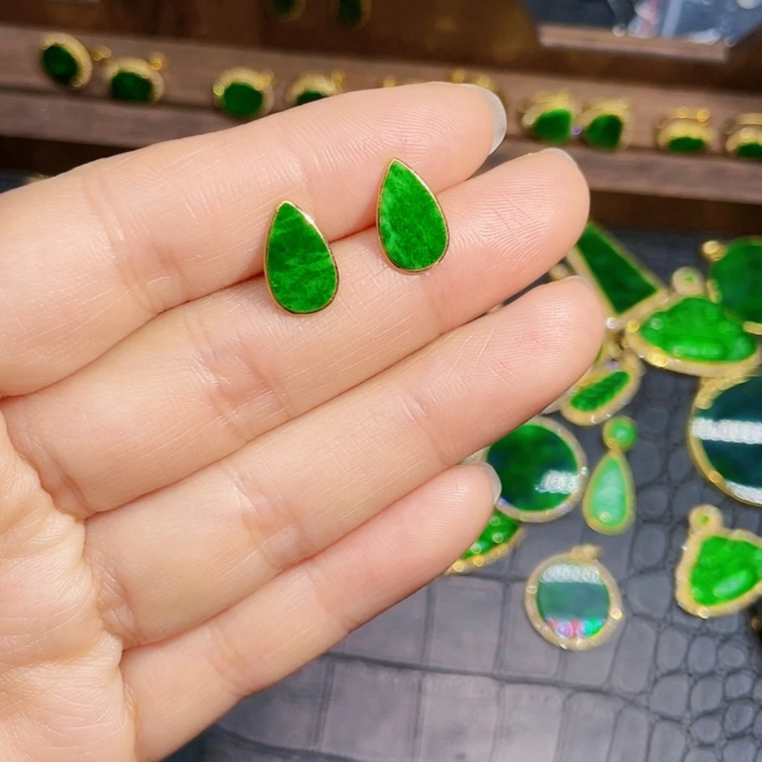 【闪购商品】翡翠,18K金镶嵌