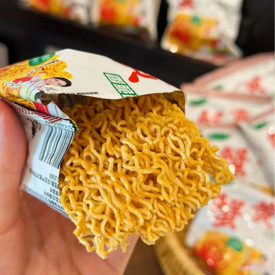 【新疆包邮】蟹黄香脆面 32包 448/g