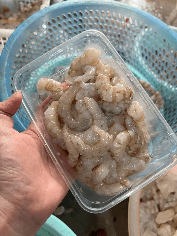 陆丰甲子本港船沙卢虾 一斤剥出净重250g 四盒起顺丰冷链包邮