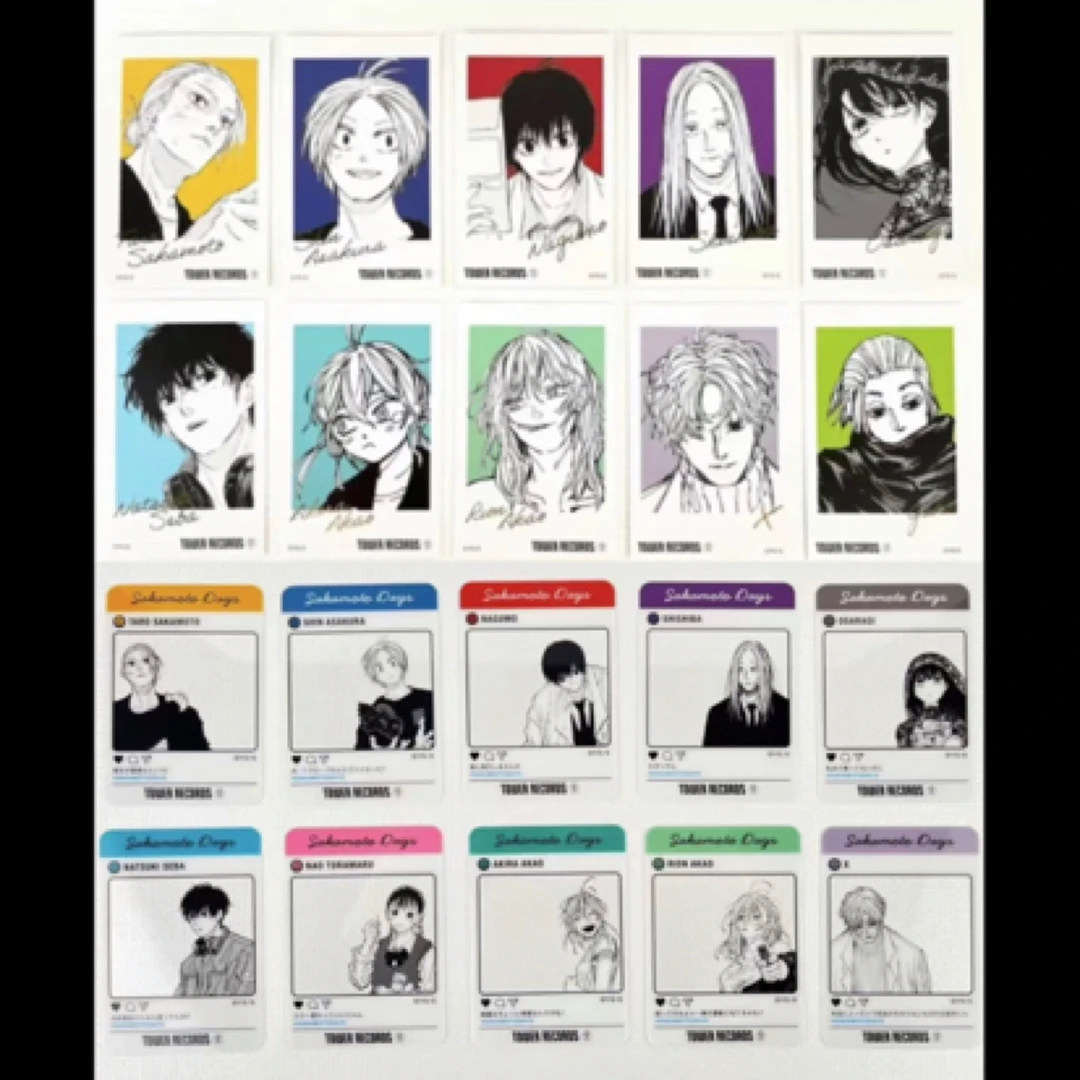 【坂本日常】DAYS塔店咖啡联名SNS风透卡 拍立得 盲盒代拆