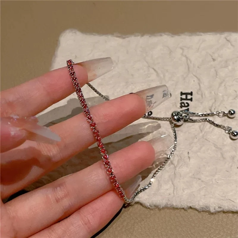 铜合金手链 气质轻奢百搭复古小众简约ins设计感可调节手链1055