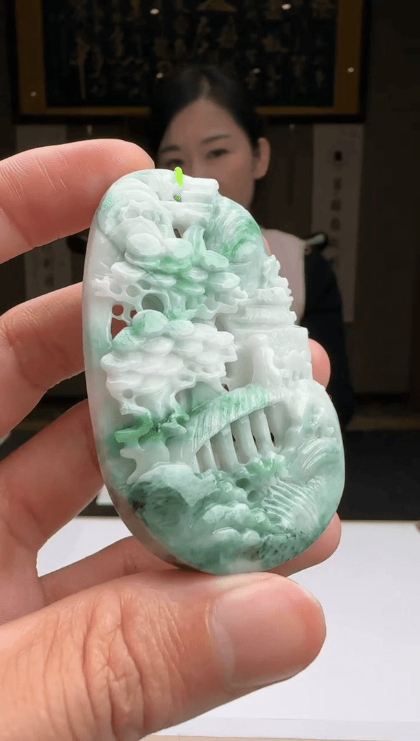 【闪购商品】定制翡翠未镶嵌XM@@SS1226H059