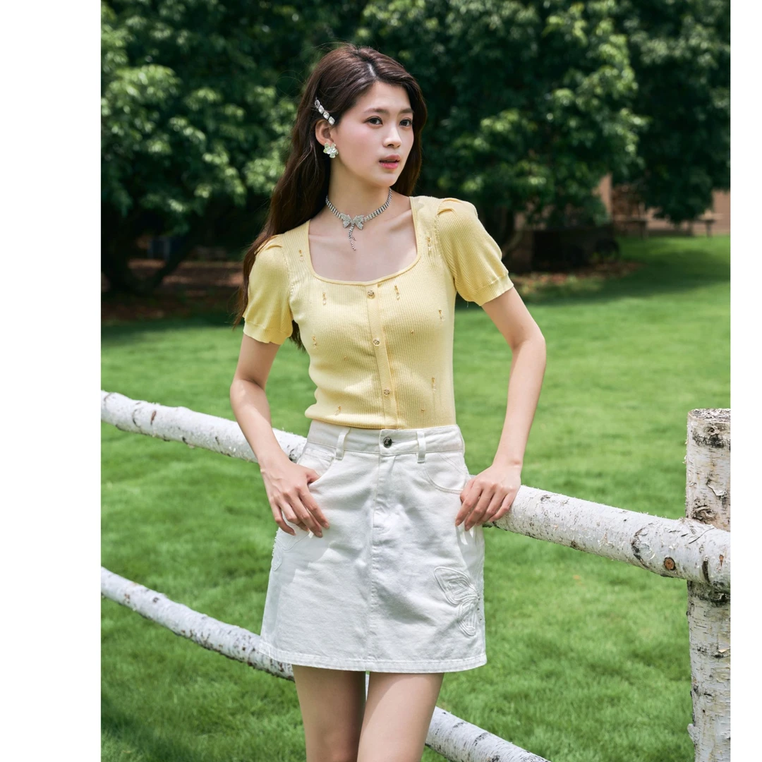 DILI 短袖针织衫 324227024