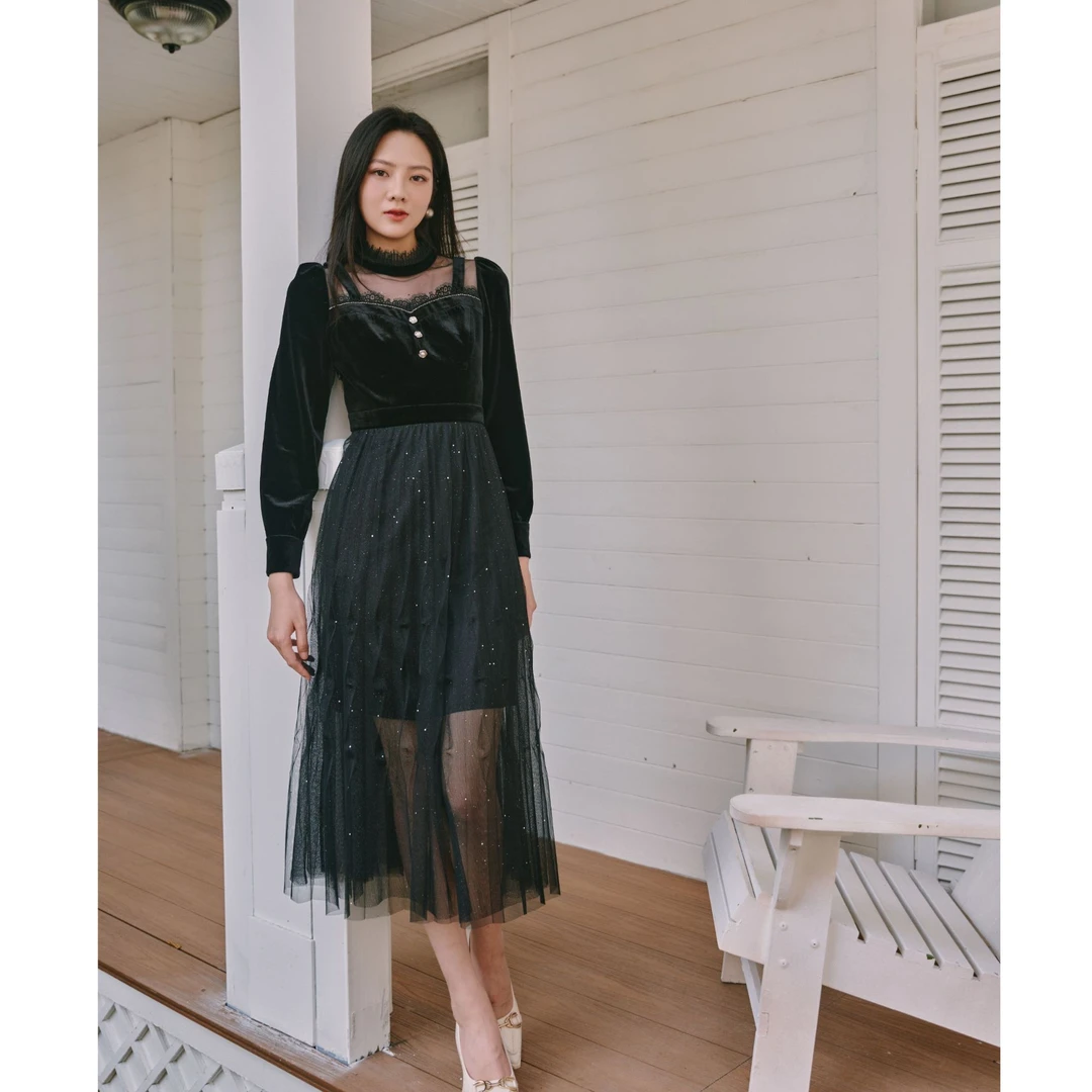 DILI 时尚连衣裙 323424104