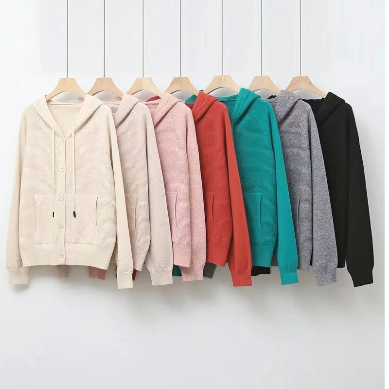 韩国正品秋季新款针织开衫