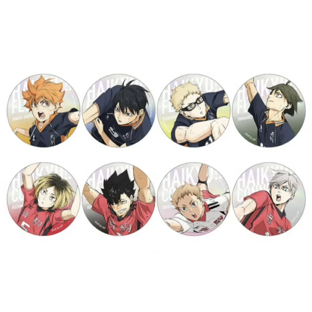 （坤坤谷屋）排球少年大交流展虹光徽章吧唧