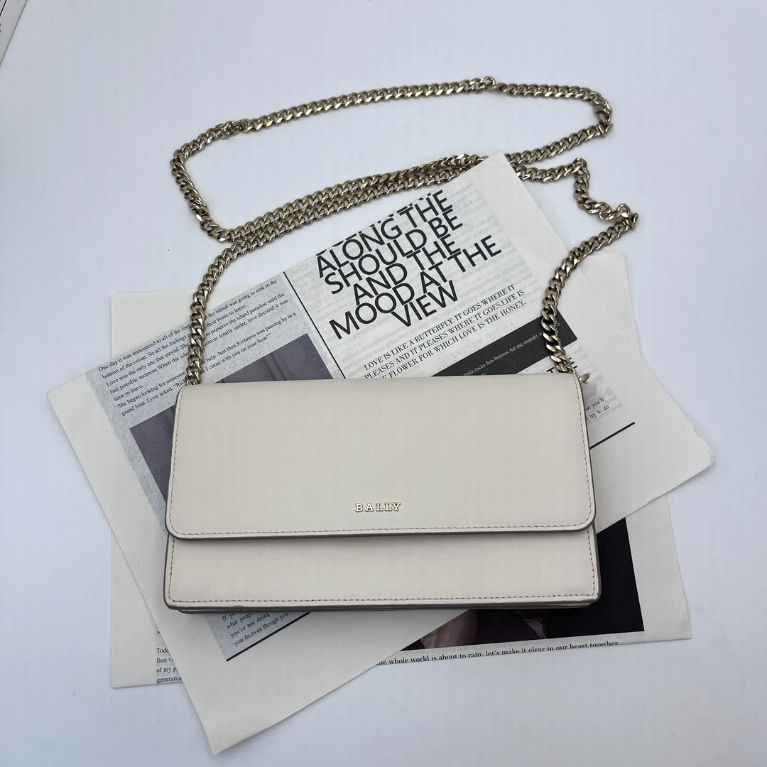 99新  BALLY巴利/羽诚清仓/牛皮单肩斜挎包136
