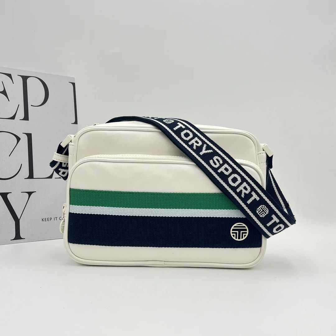 99新 TORY BURCH/汤丽柏琦 时尚单肩斜挎相机包 075运动款