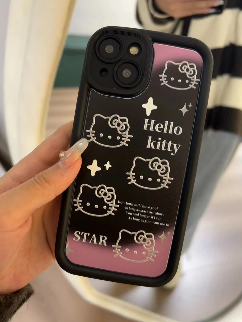 【果盟】满屏可爱猫咪iPhone14Promax苹果15手机壳13软/卡通12全包