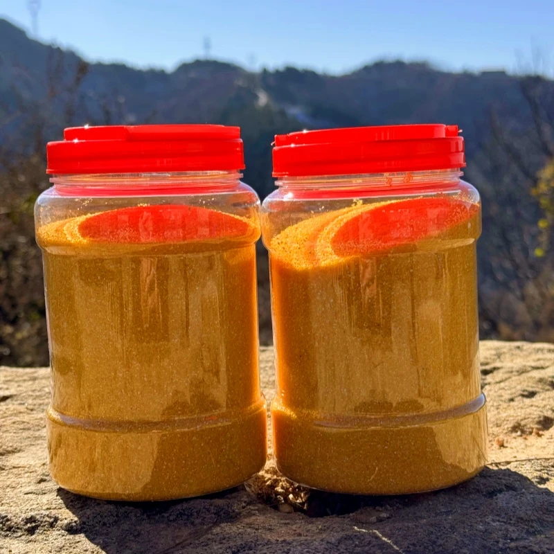 陕西 秦岭农家玉米糁子小碴子玉米渣 玉米珍 包谷珍 玉米糁小颗粒