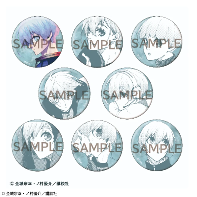 【代拆】蓝色监狱蓝锁洁世一玲王羊个人池徽章吧唧